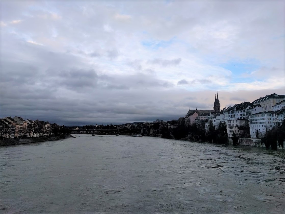 Rhine River Basel