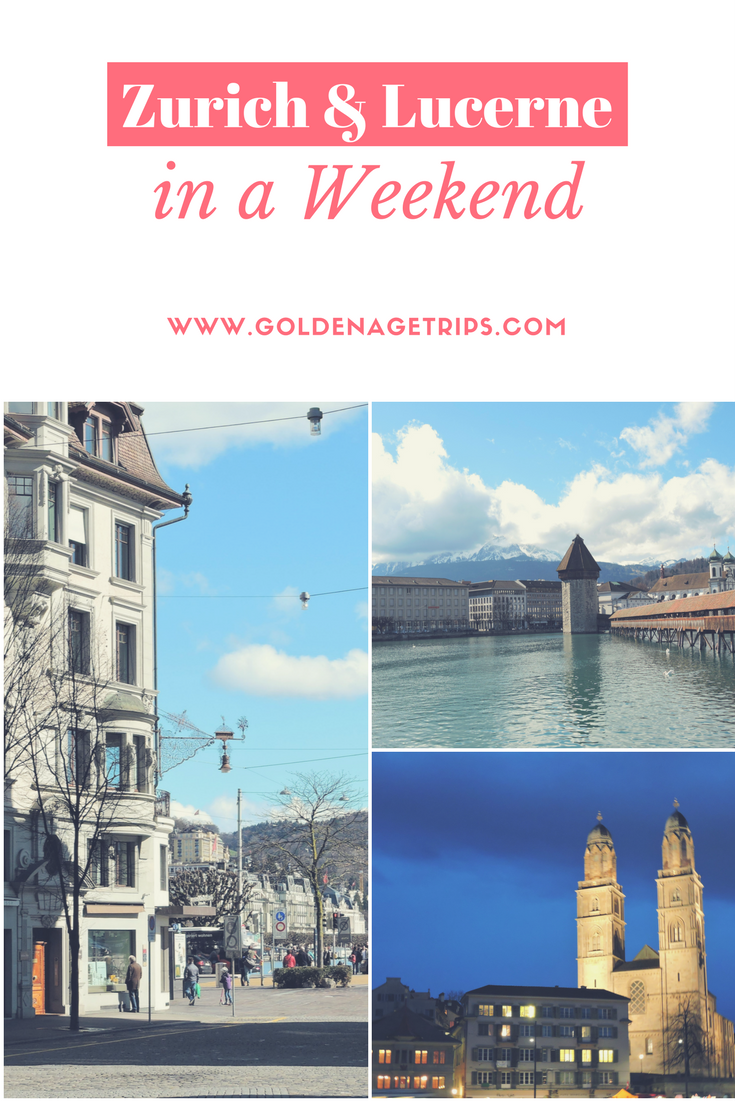 Zurich and Lucerne (Switzerland) in a Weekend. Includes information about the FIFA World Football Museum, Kapellbrucke, Lion Monument and where to find Raclette.